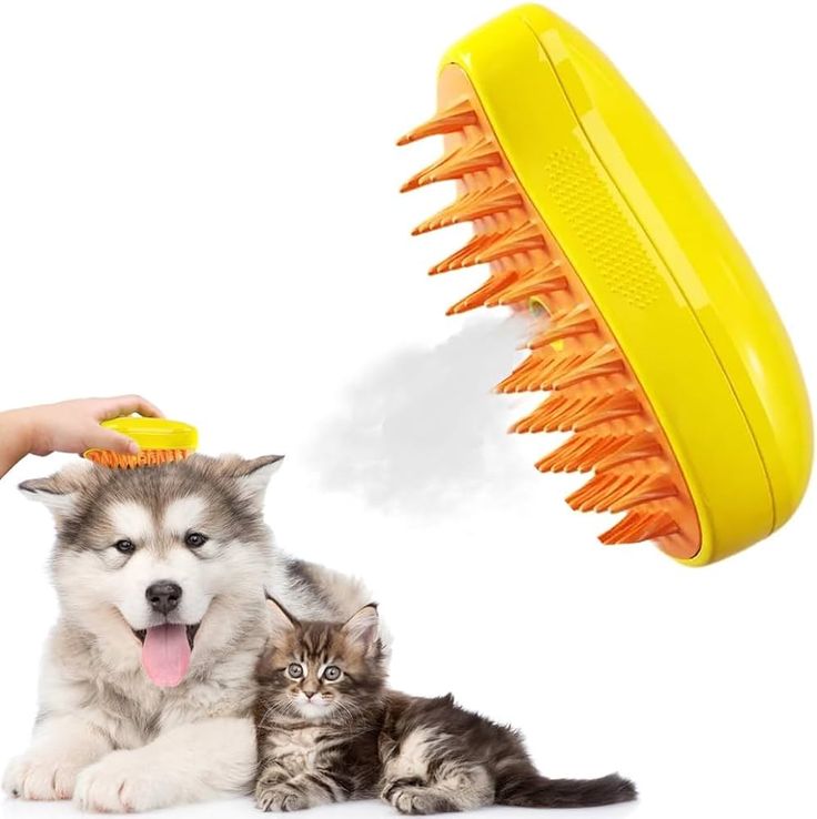 Cepillo de vapor para mascotas
